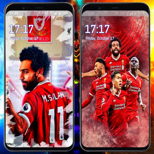 Mohamed Salah Wallpaper - Football Background 3 تصوير الشاشة