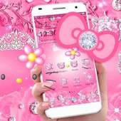 Lovely Pink Kitty Diamond Theme🐱 1.1.3