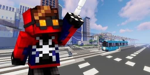Spider Web Man Mod for Minecraft screenshot 4
