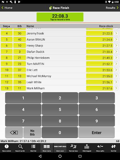 Webscorer Race & Lap Timer screenshot 14