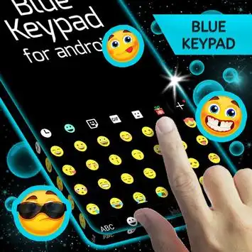 Keypad Blue for Android screenshot 2