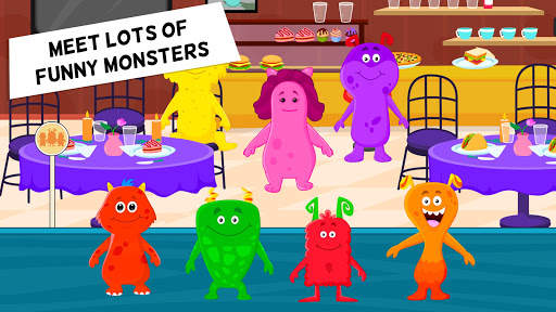 My Monster Town: Restaurant Cooking Games for Kids screenshot 21