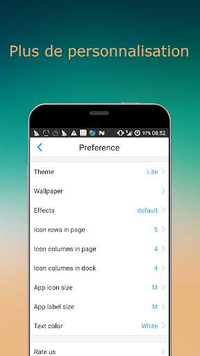 Le thème iLauncher X iOS11 screenshot 4