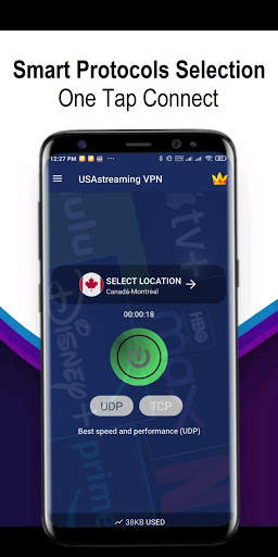 Ustreaming VPN screenshot 3