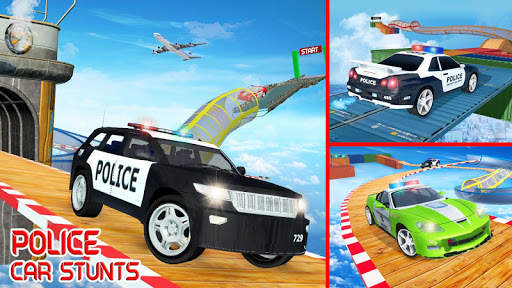 US Police Stunt Car Challenge: Impossible Tracks screenshot 6