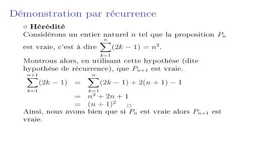 Cours de Maths : suites screenshot 2