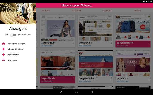 Mode Shops Schweiz - Shopping screenshot 8