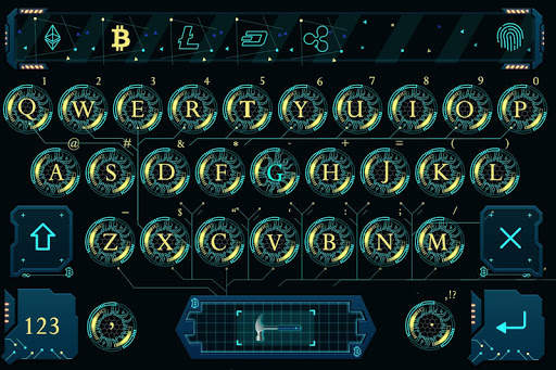 Bitcoin Keyboard screenshot 1