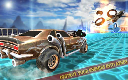 Futuristic Rival Car Game स्क्रीनशॉट 1