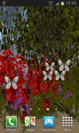Butterflies Live Wallpaper screenshot 2
