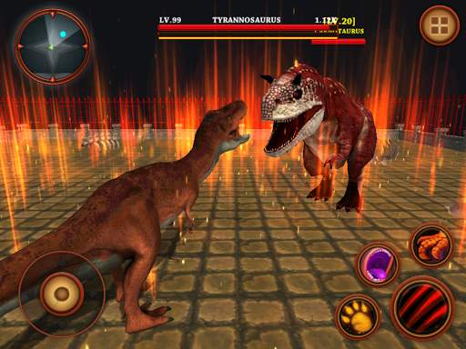 Tyrannosaurus Rex Simulator 3D स्क्रीनशॉट 10