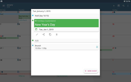 aCalendar - a calendar app for Android screenshot 11