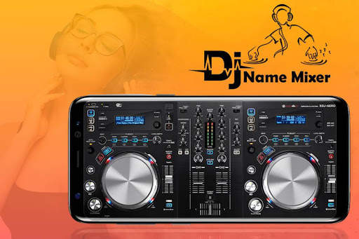 DJ Name Mixer with Music Player : Name Mix to Song screenshot 1