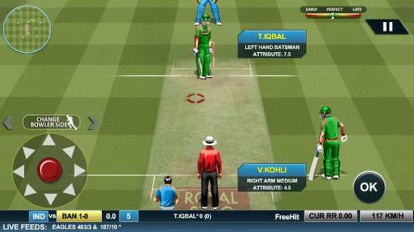 Cricket Games 2017 New 3D T20 screenshot 2