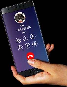 Fake call from cat screenshot 1