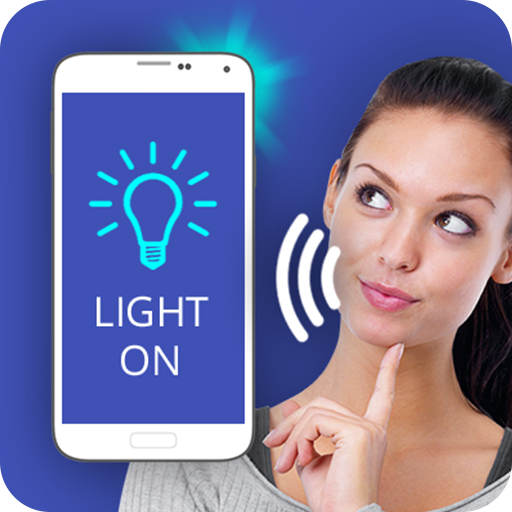 Flashlight voice control icon