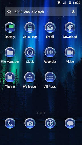 dark elves-APUS Launcher theme screenshot 2
