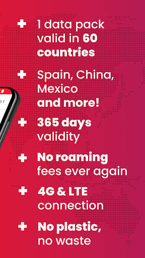 DENT: Worldwide eSIM Data screenshot 3