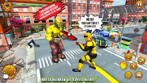 Grand Speed Robot Iron Hero Rescue Mission screenshot 3