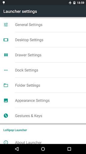 Lollipop Launcher screenshot 2