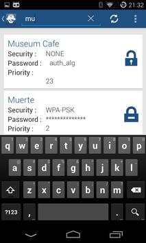 WiFi Manager[root] screenshot 2