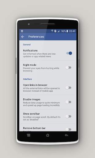 Basic Lite For Facebook screenshot 8