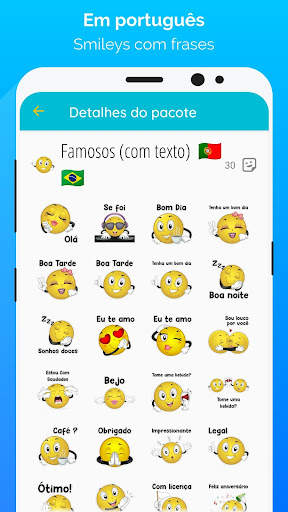 WeSmile Smileys WASticker screenshot 3