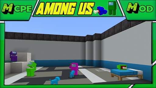 Maps of Among Us for Minecraft PE screenshot 4