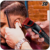 Barber Shop - Hair trimmer – 3D Game icon