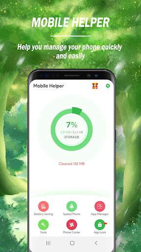 Mobile Helper - Clean Junk ,Lock Apps,Phone Boost screenshot 1