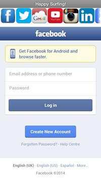 Socinet ( Facebook & Twitter) screenshot 1