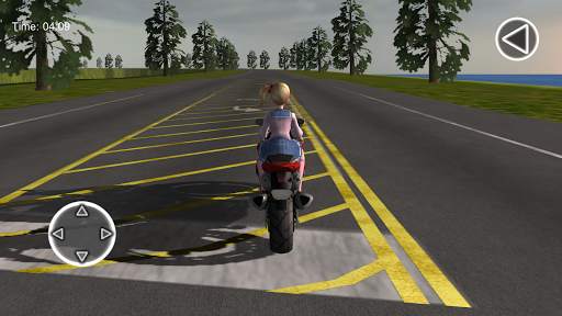 Motorcycle Girl screenshot 2