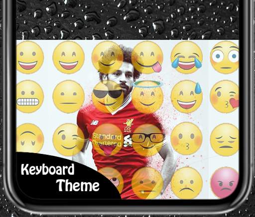 Keyboard of M Salah Theme screenshot 2