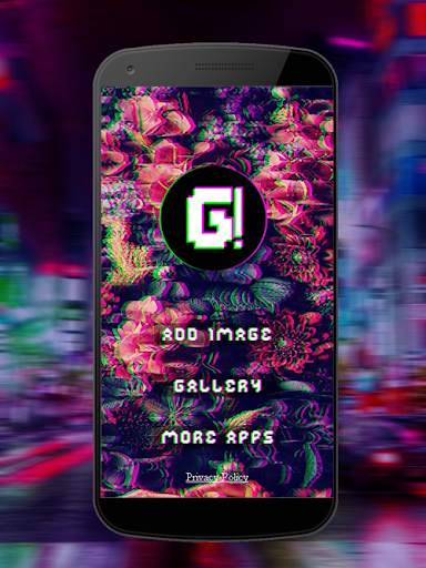 Glitch Camera effect 3D Anaglyph photo filters screenshot 1