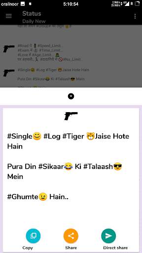 New Attitude Status hindi screenshot 2