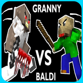 Monster School Granny Baldi иконка