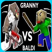 Monster School Granny Baldi 2.0