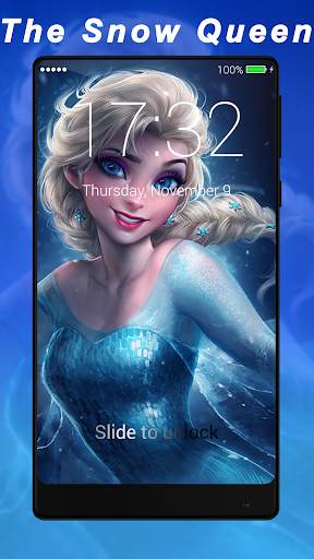 The Snow Queen Lock Screen screenshot 1
