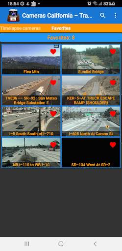 California Cameras - Traffic screenshot 5