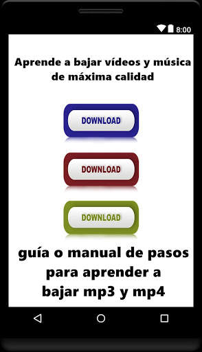 Download music and free videos Guide screenshot 1
