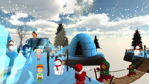 VR Snowball Serangan screenshot 2