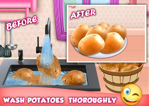 Crispy French Fries Recipe - Fries Cooking Game screenshot 2