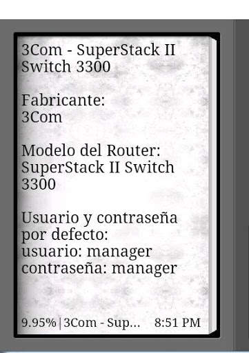 Contraseñas de WiFi Routers screenshot 3