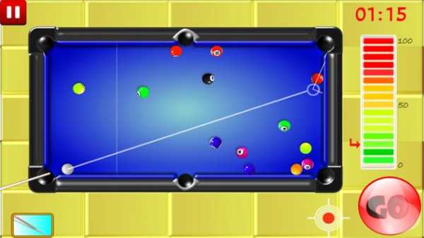 Snooker game screenshot 4