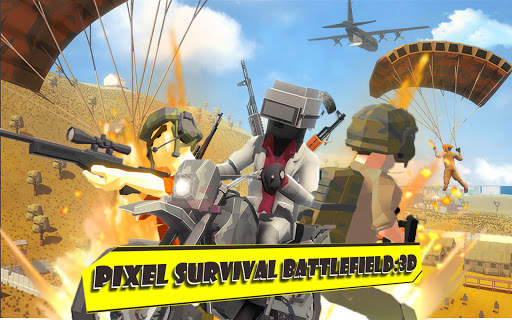 Pixel Survival Battlefield:3D screenshot 5