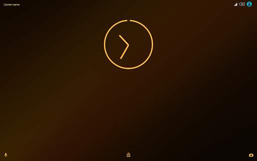 Galaxy S9 orange | Xperia™ Theme 12 تصوير الشاشة