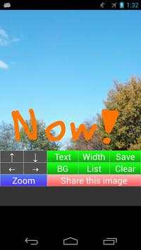 Handwriting de Share photos! screenshot 1