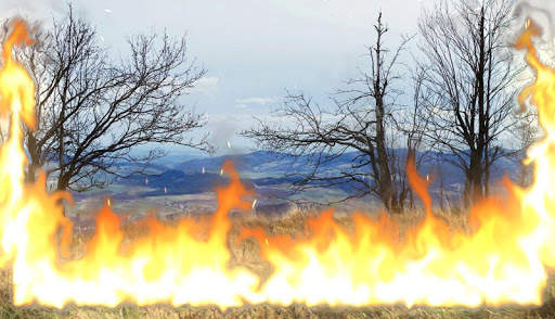Magic Flames Free - fire live wallpaper simulation screenshot 7
