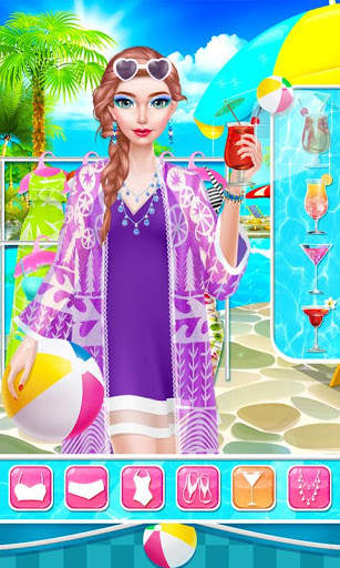 Fashion Doll - Pool Party Girl 3 تصوير الشاشة