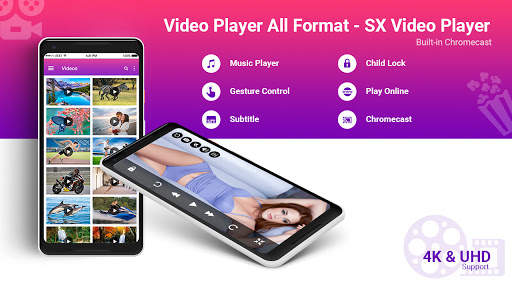 SX Video Player - Full Screen HD Video Player screenshot 1